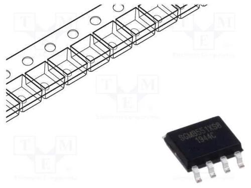 IC: amplificador operacional, SO8, 2,5&divide;5,5VDC, ro.