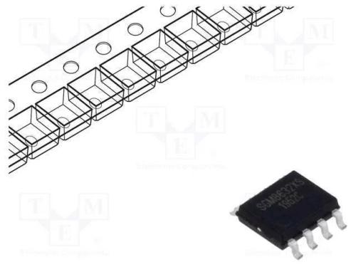IC: amplificador operacional, 250kHz, SO8, 2&divide;5,5V.