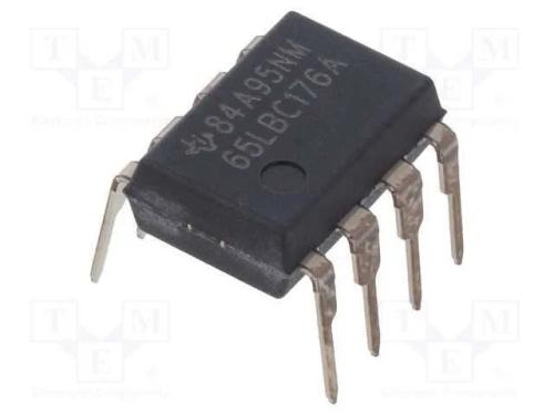 IC: interface, transceptor, RS485, 30Mbps, PDIP8,.