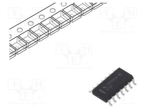 IC: digital, NOT, Ch: 6, CMOS, SMD, SO14, 2&divide;6VDC,.