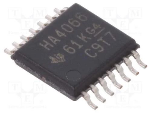IC: digital, bilateral,interruptor, SMD, TSSOP14,.