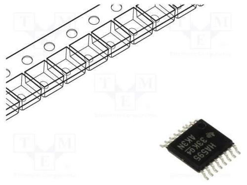 IC: digital, registo de deslocamento, SMD, TSSOP1.