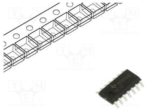 IC: digital, NAND, Ch: 3, IN: 3, SMD, SO14, 2&divide;6VD.