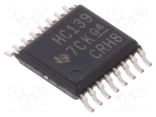 IC: digital, 2 to 4 line,descodificador,demultipl.
