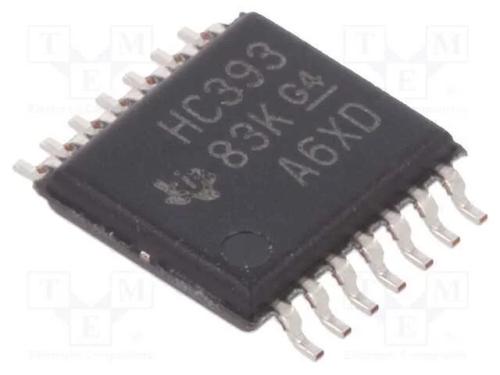 IC: digital, 4bit,contador bin&aacute;rio, SMD, TSSOP14,.