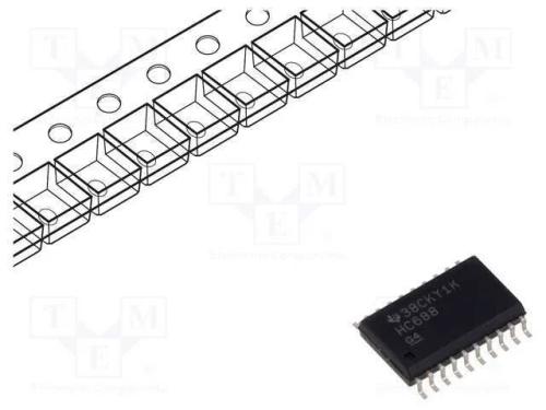 IC: digital, 8bit,compilador, SMD, SO20, HC