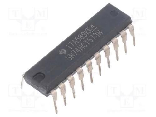 IC: digital, trinco transparente D, Ch: 8, CMOS,T.