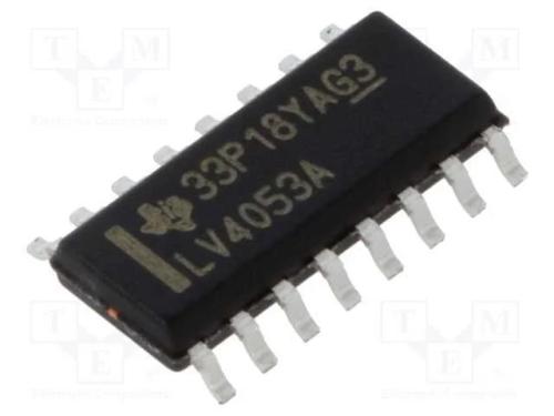 Ic: Multiplexador; Ch: 2; Soic16; 2÷5,5vdc