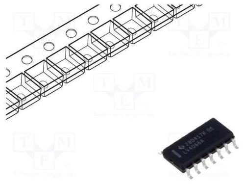 IC: comutador anal&oacute;gico, bilateral, Ch: 4, SMD, S.