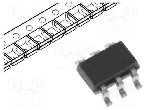 IC: digital, amort.,n&atilde;o invert&iacute;vel, Ch: 2, SMD, S.