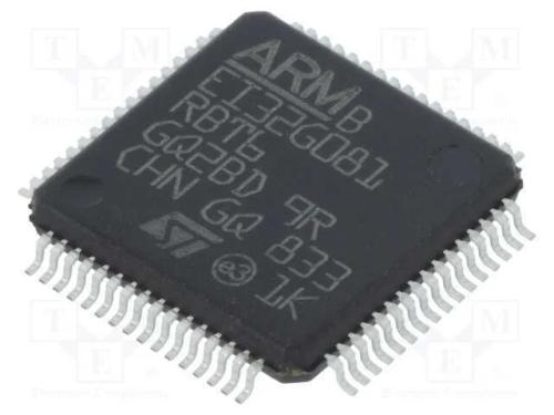 IC: microcontrolador ARM, 64MHz, LQFP64, 1,7&divide;3,6V.