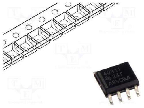 IC: amplificador operacional, 120MHz, SO8, &plusmn;4,5&divide;1.