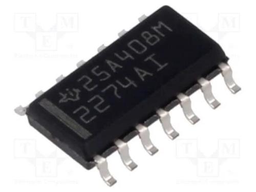 IC: amplificador operacional, 2,2MHz, Ch: 4, SO14.
