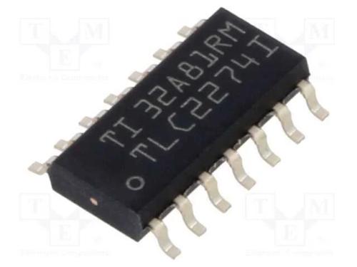 IC: amplificador operacional, 2,2MHz, Ch: 4, SO14.