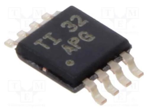 IC: amplificador operacional, 3MHz, Ch: 2, VSSOP8.