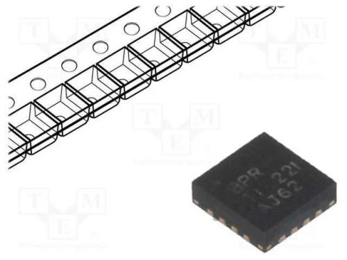 IC: driver, carregador de flash, VQFN16, -0,6&divide;13V.