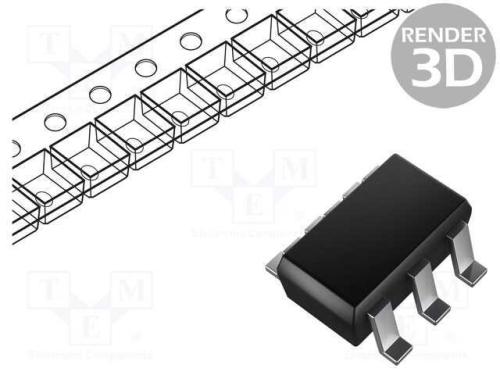 Ic: Comutador Analógico; Multiplexor; Spdt; Ch: 1; Sot23-6