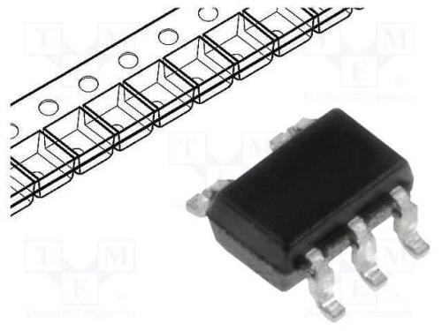 Ic: Comutador Analógico; Multiplexor; Spdt; Ch: 1; Sc70-6