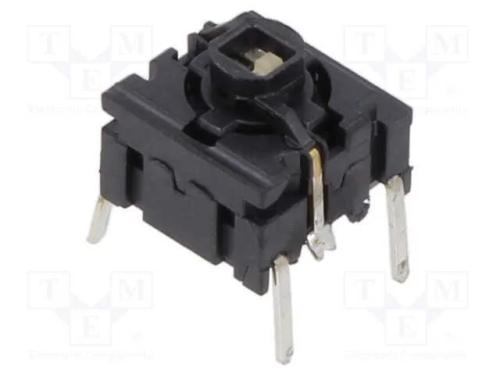Microinterruptor TACT, SPST-NO, Pos: 2, 0,05A/24V.