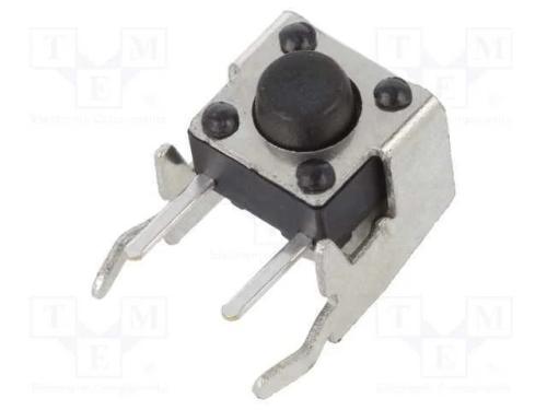 Microinterruptor TACT, SPST-NO, Pos: 2, 0,05A/12V.