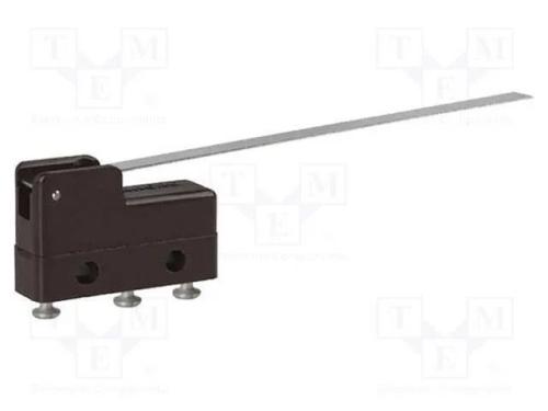 Microinterruptor SNAP ACTION, 5A/250VAC, com alav.