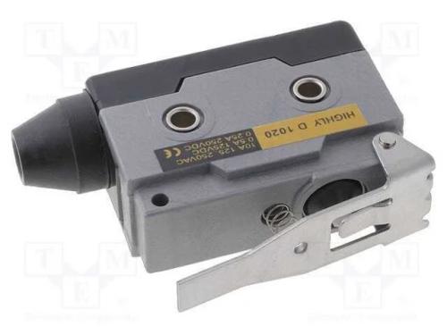 Microinterruptor SNAP ACTION, 10A/250VAC, com ala.