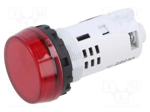 Luz de Indicação; 22mm; Yw; -20÷55°c; Ilum: Led; Ø22,5mm; Ip65