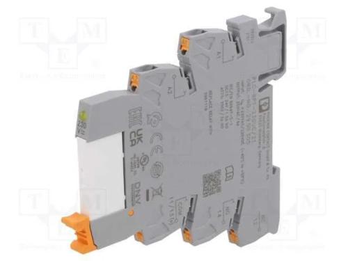 Relé: interface, SPDT, Ubobina: 230VAC, 6A, 6A/25.