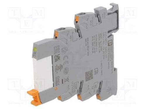 Relé: interface, SPDT, Ubobina: 24VDC, 6A, 6A/250.