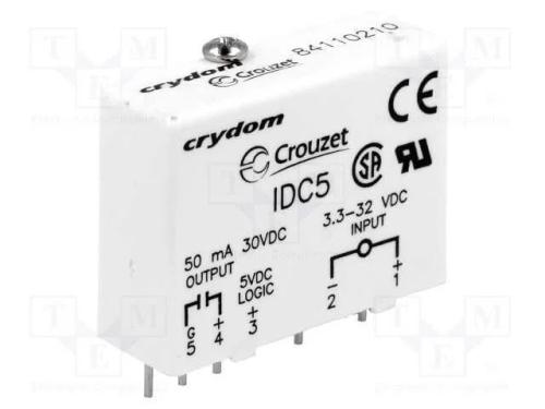 Relé: Semicondutores; Ucoma: 5÷28vdc; 50ma; Max.60vdc; Série: Idc5