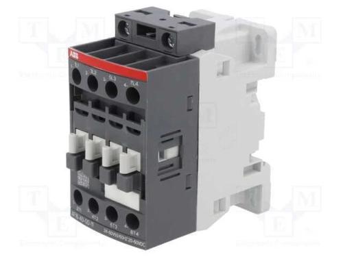 Contator: 4-De Polo; No X4; 24÷60vac,20÷60vdc; 30a; Af
