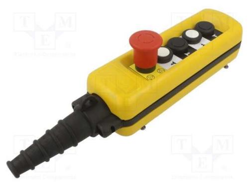 Cassete de Controlo; Harmony Xac; Quant.De Bot: 5; Ip65; Plástico