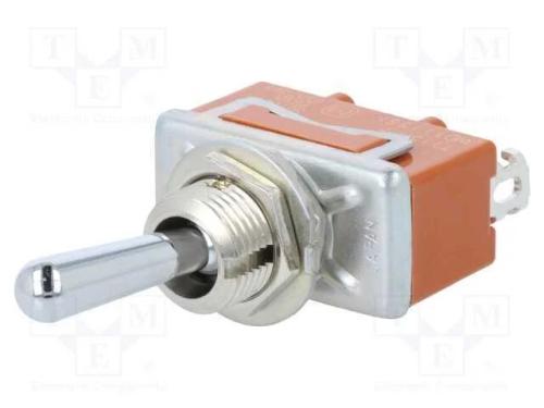 Interruptor: de alavanca, Pos: 3, SP3T, ON-OFF-(O.