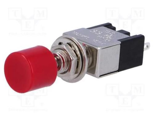 Interruptor: de Pressão; Pos: 2; Spdt; 3a/250vac; On-(On); Pa1