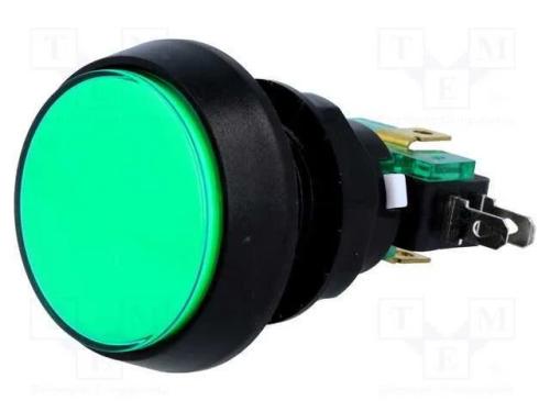 Interruptor: de Pressão; Pos: 2; Spdt; 10a/250vac; On-(On); Verde
