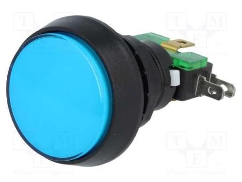 Interruptor: de Pressão; Pos: 2; Spdt; 10a/250vac; On-(On); Azul