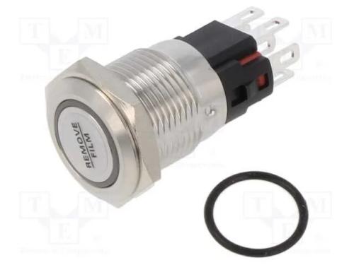 Interruptor: Antivandalismo; Pos: 2; Spdt; 0,5a/220vac; 2a/24vdc