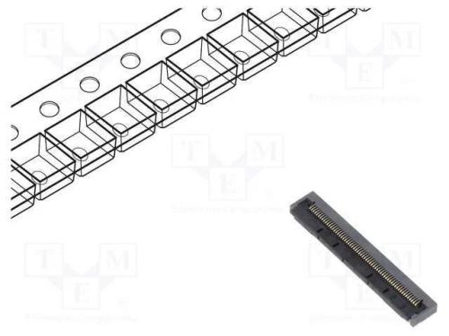Conector: FFC/FPC, horizontais, PIN: 60, contacto.