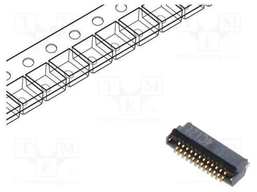 Conector: FFC/FPC, horizontais, PIN: 10, contacto.