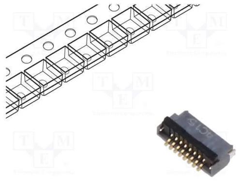 Conector: FFC/FPC, horizontais, PIN: 6, contactos.