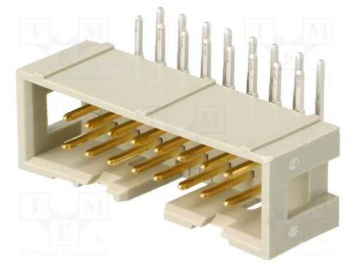 Tomada; Idc; Macho; Pin: 16; Angulares 90°; Tht; 1,27mm; Sistema: 2x8