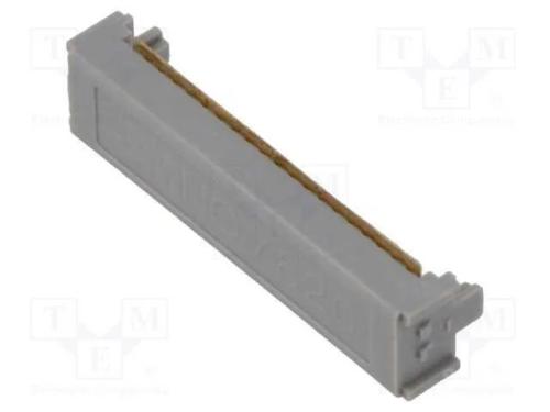 Idc; Pin: 20; Idc,Tht; para Pcb,Para Fita; 1,27mm; Gold Flash; 1a