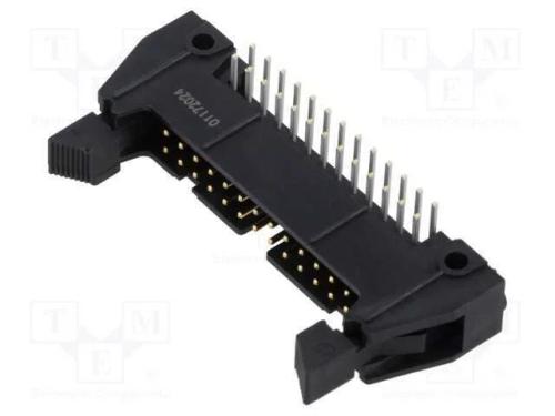 Tomada; Idc; Macho; Pin: 26; Angulares 90°; com Um Ejetor Longo