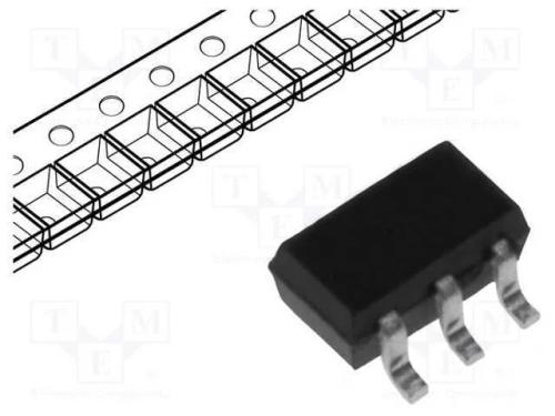 Transístor: N-MOSFET x2, unipolar, 60V, 0,3A, 0,5.