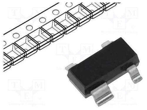 Trans&iacute;stor: Npn; Sige: C; Bipolar; Hbt,Rf; 13v; 70ma; 0,24w; Sot343
