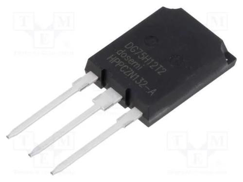 Trans&iacute;stor: IGBT, 1,2kV, 75A