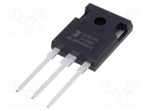 Transístor: N-MOSFET, SiC, unipolar, 1,2kV, 46A, .