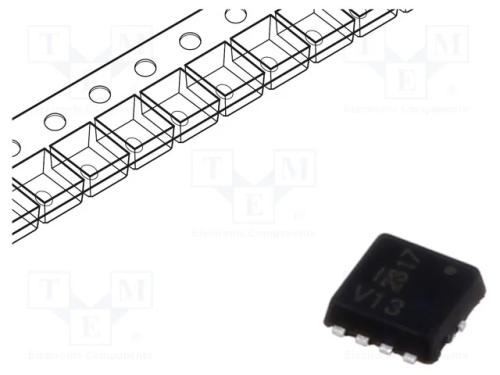 Trans&iacute;stor: P-Mosfet; Unipolar; -30v; -10a; Idm: -80a; 0,94w