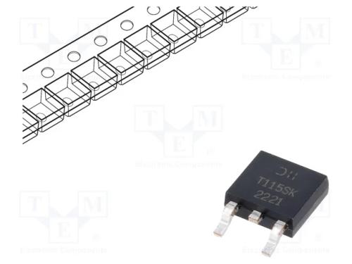Trans&iacute;stor: N-MOSFET, unipolar, 100V, 43A, Idm: 2.