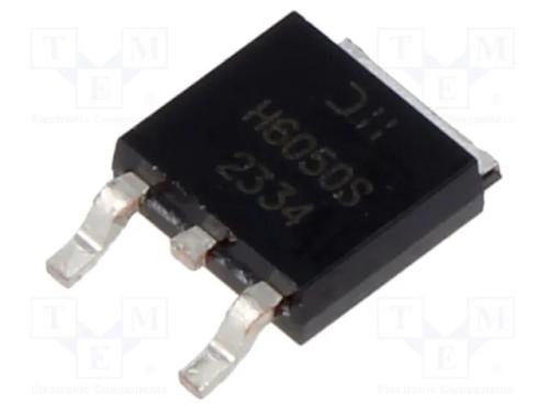 Trans&iacute;stor: P-Mosfet; Unipolar; -60v; -6a; Idm: -40a; 3,8w; To252